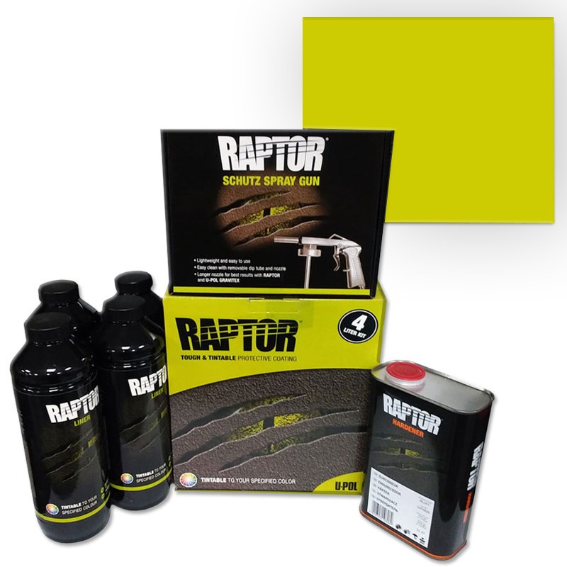 U-POL Tintable Spray On Raptor Bed Liner Kit, 821