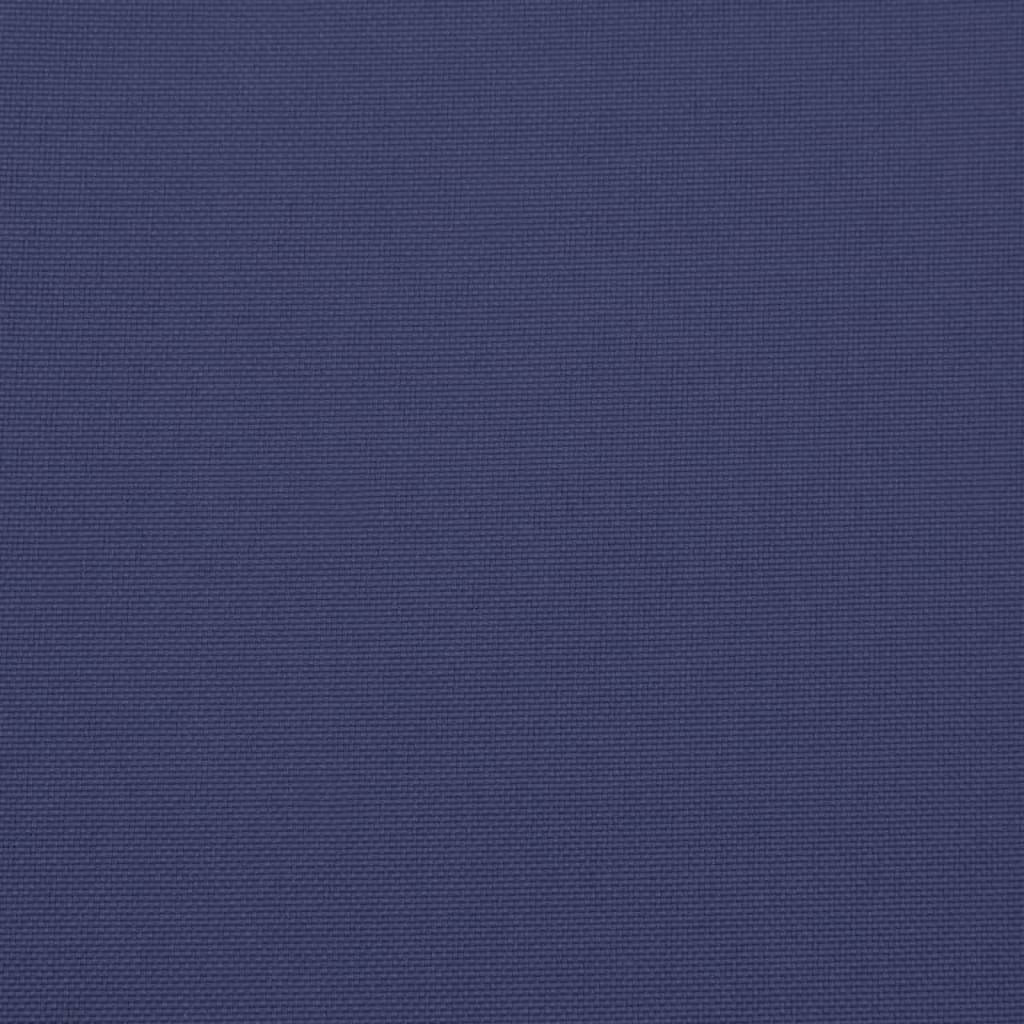 Sun Lounger Cushion Navy Blue Oxford Fabric