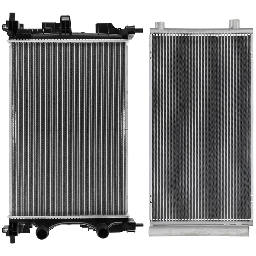 Aluminum Radiator & AC Condenser Cooling Kit For 2017-2021 Jeep Renegade