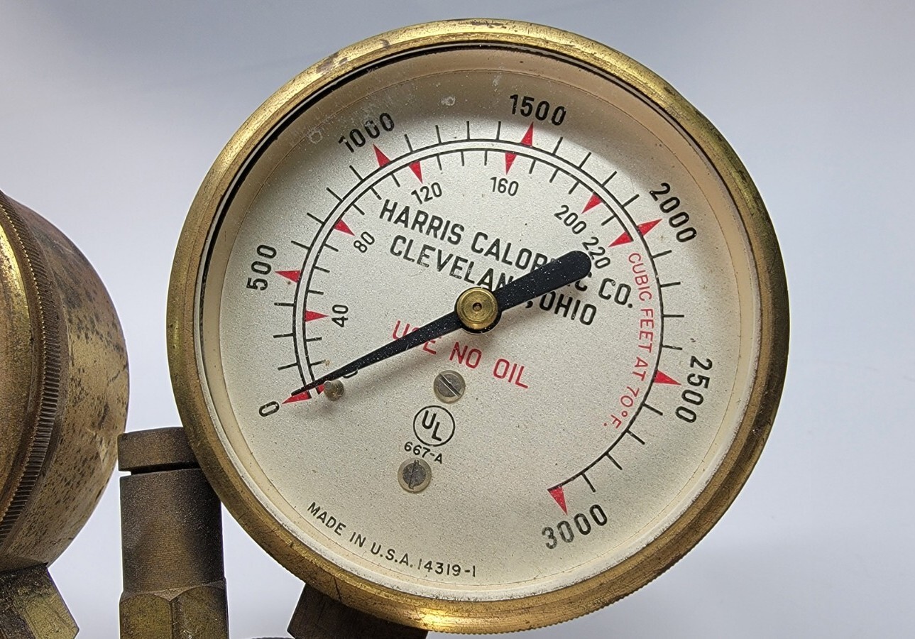 Harris Calorific Acetylene Regulator Gauge - # 92-SC - Untested
