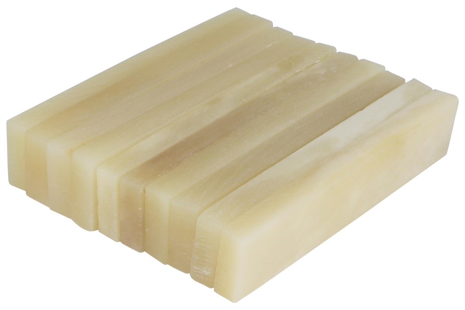 Bone Nut Blanks  Unbleached - 2" x .4" x .14" - 10 pack
