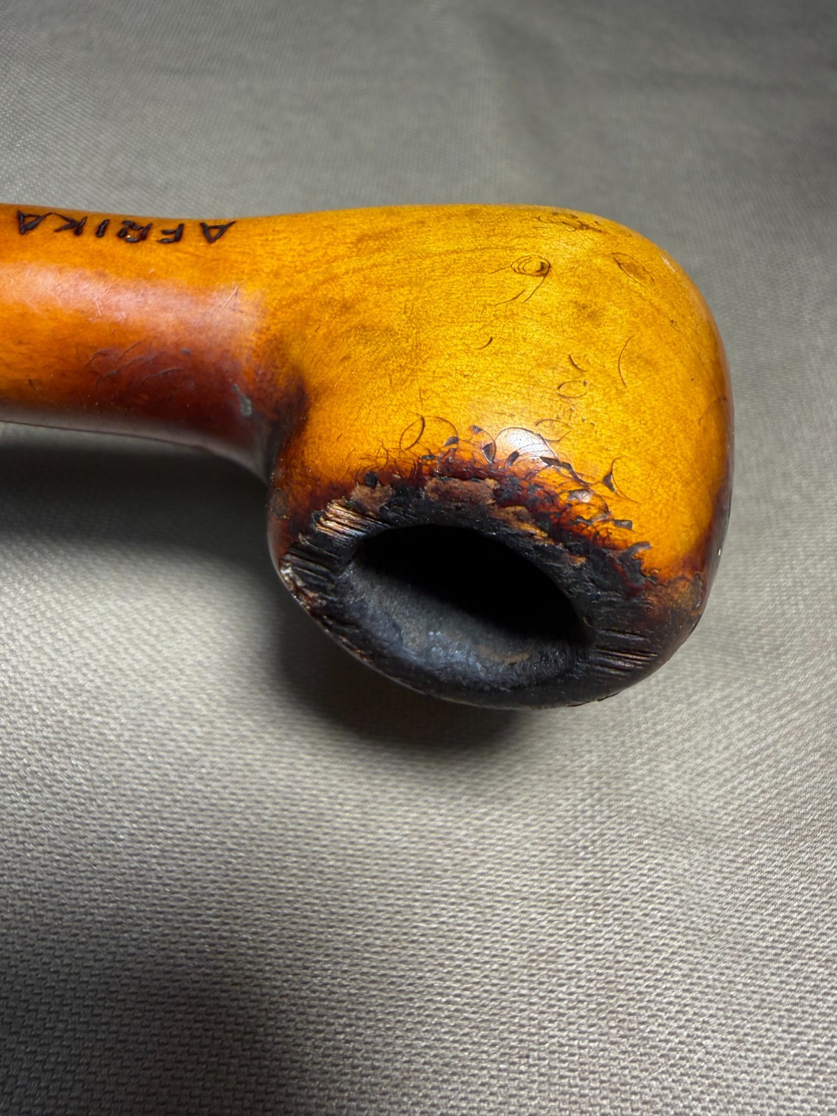 WW2. German officer's pipe. WWII.