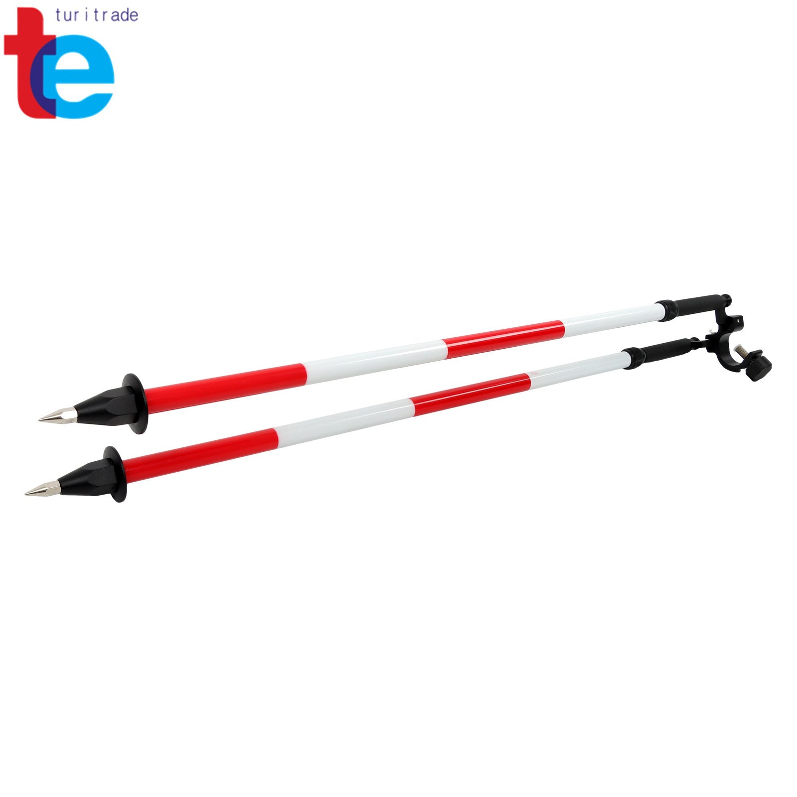 Compact Survey Bipod Center Entry Design for GPS Pole Mounting