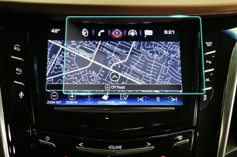 Crystal Clear Screen Protector for 2016 Cadillac Escalade Vehicle Navigation