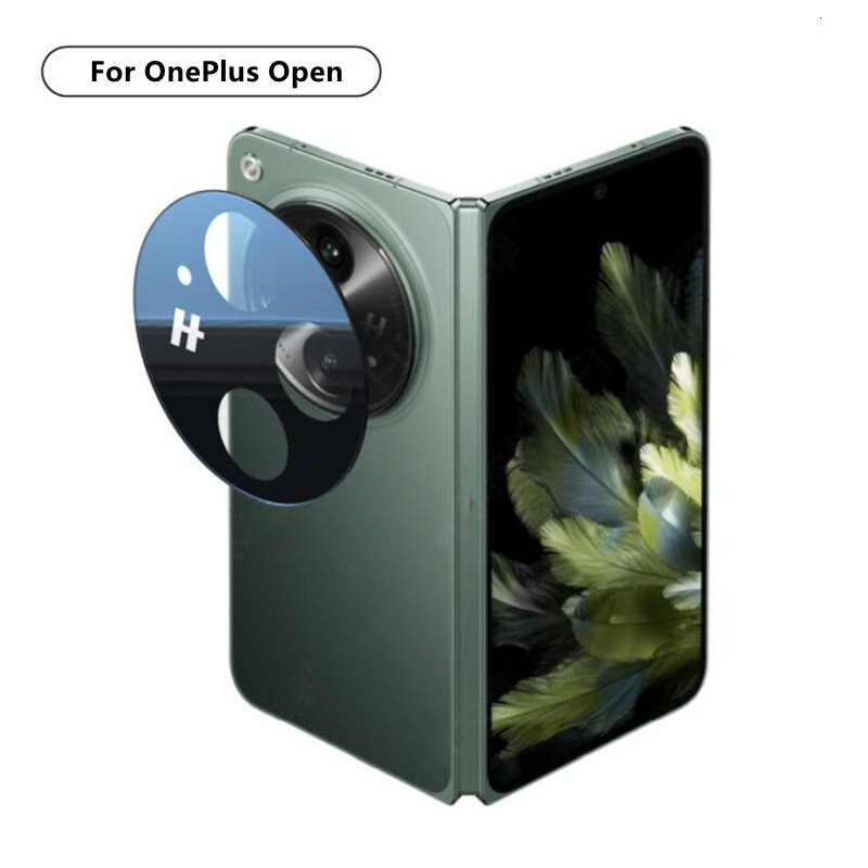For OnePlus Open HD Tempered Glass Full Protection Camera Lens Protector