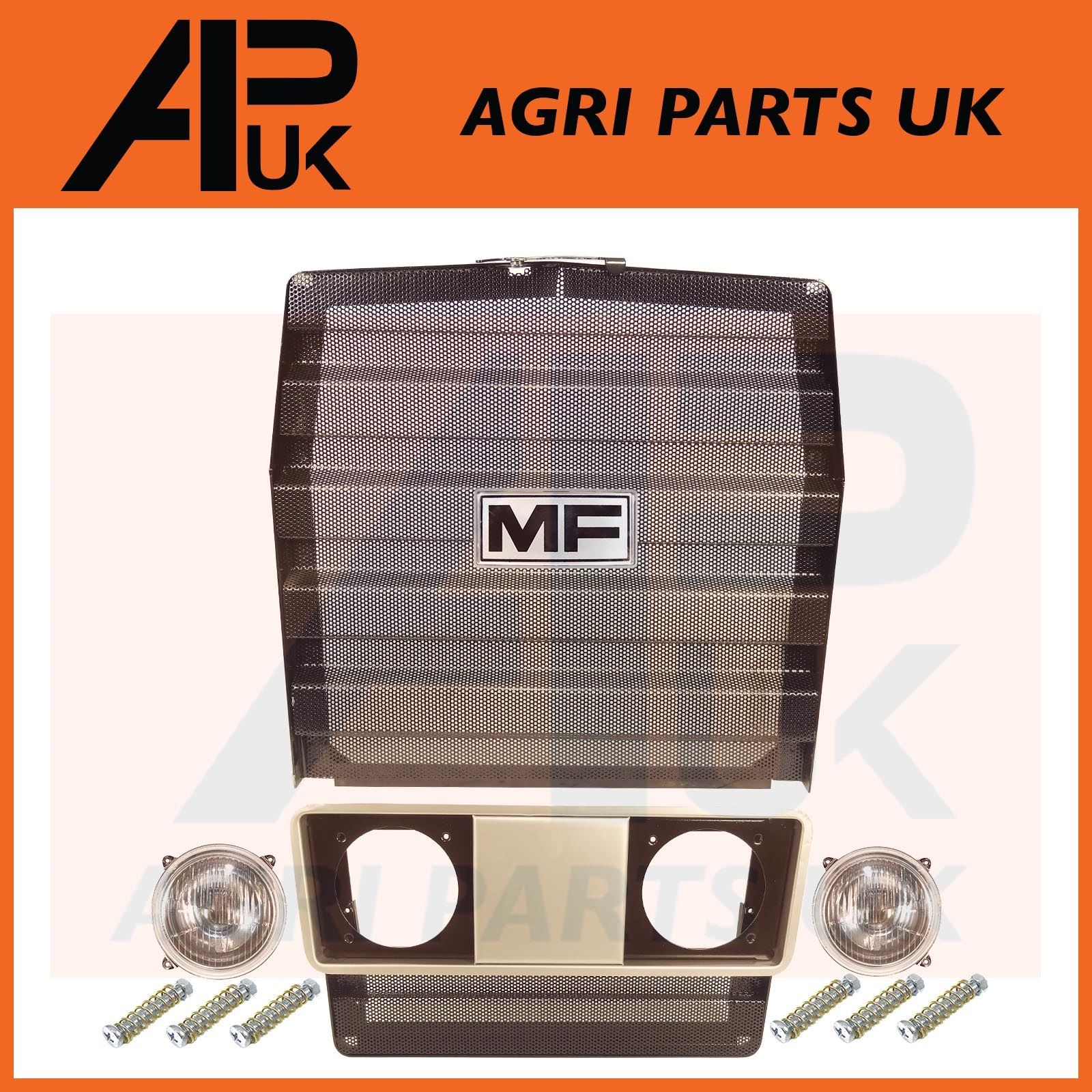 Front Top & Lower Grill Panel Complete Kit for Massey Ferguson 265 275 Tractor
