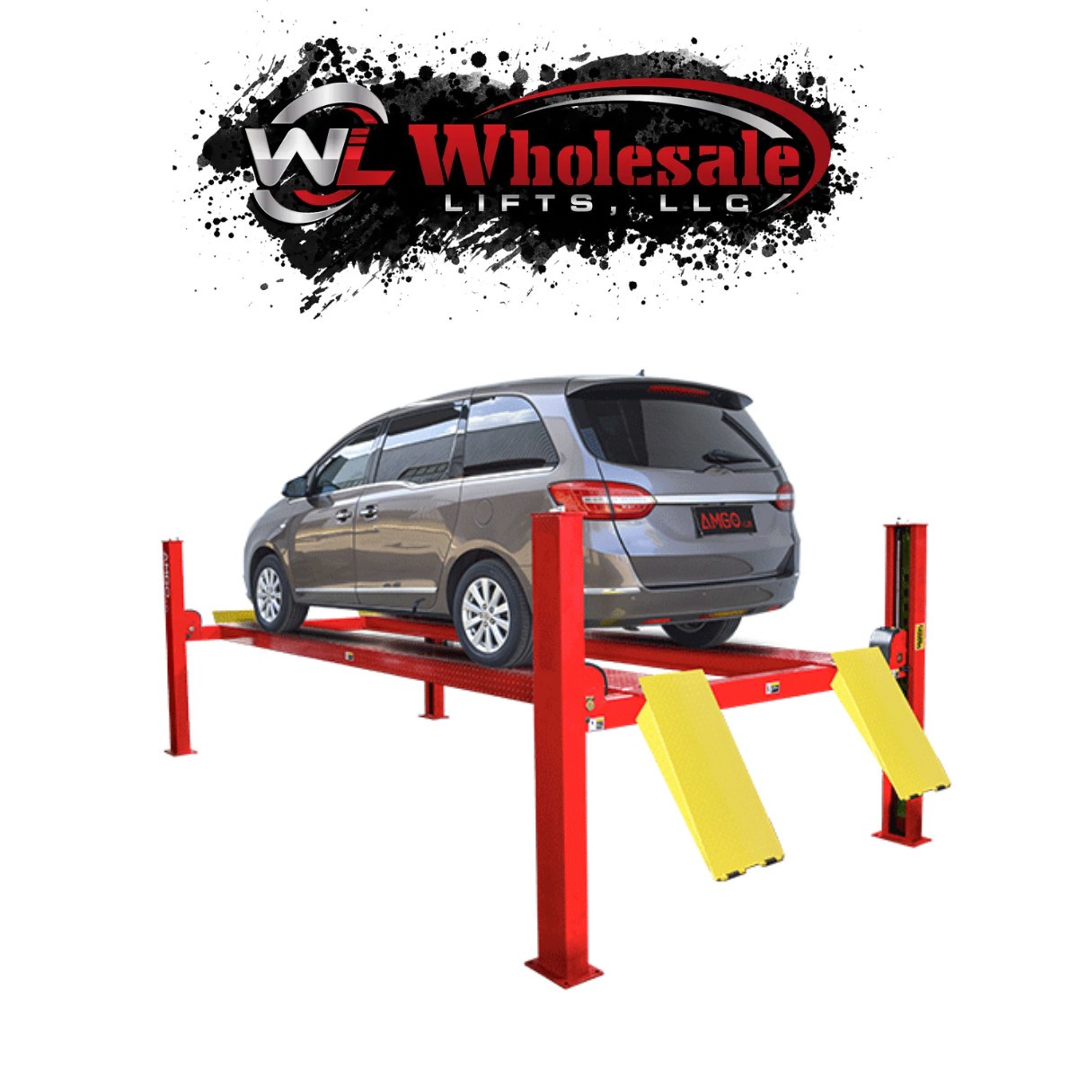 New AMGO PRO-14 14,000 lb 4-Post Lift