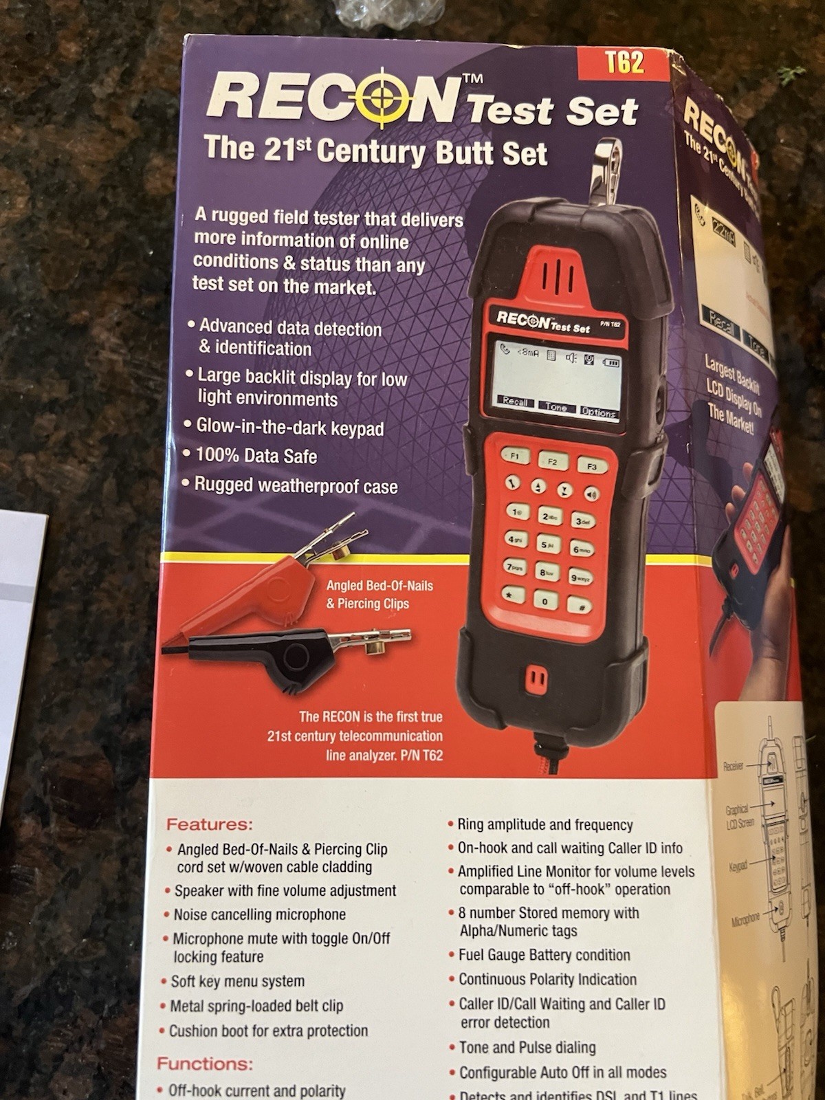 Platinum Tools Recon Test Set 21st Entury Butt Set  Damaged Box   New