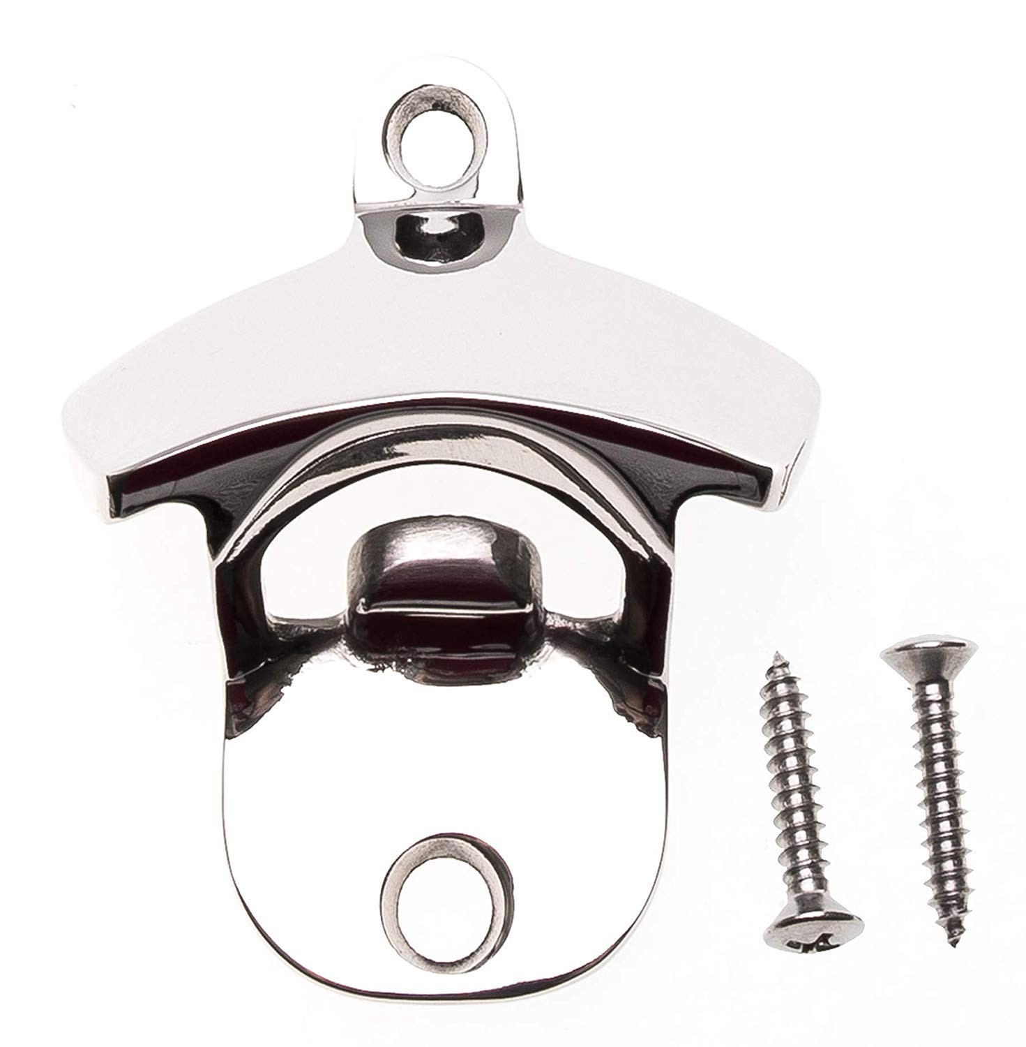 Choice Marine 316 Stainless Steel Wall Mount Bottle Opener, Marine Grade Rust...