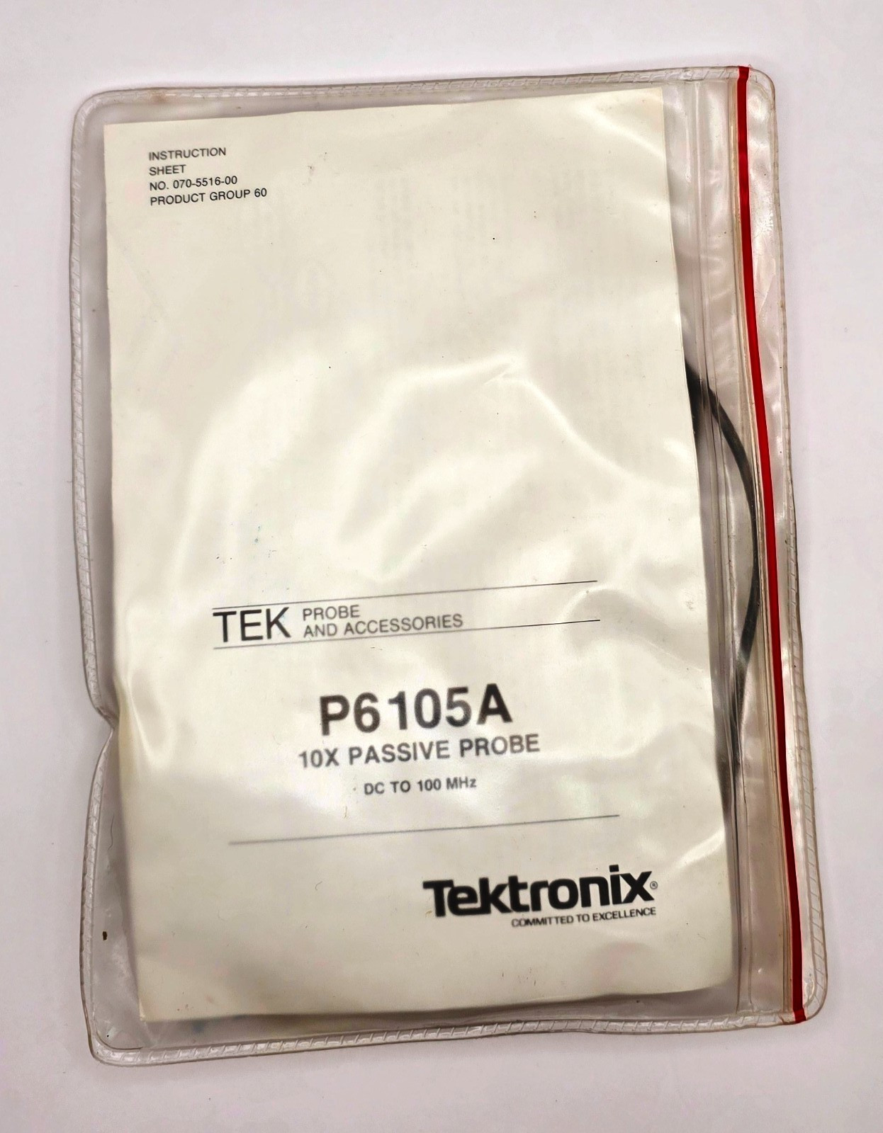 Tektronix P6105A 10 x Passive Probe DC to 100 MHz