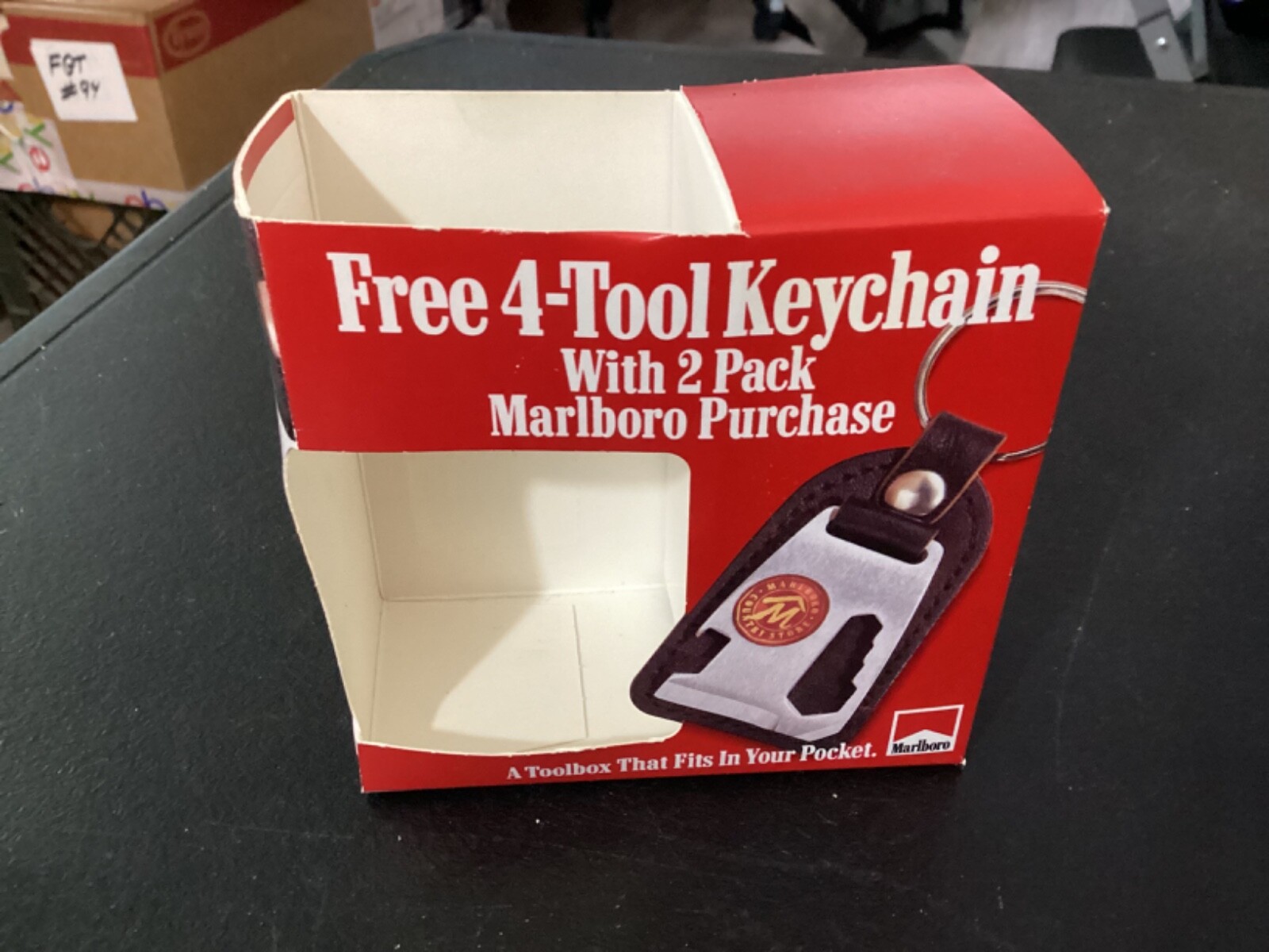 Marlboro Cigarettes 4-Tool Keychain 1994 Advertising Promo Item