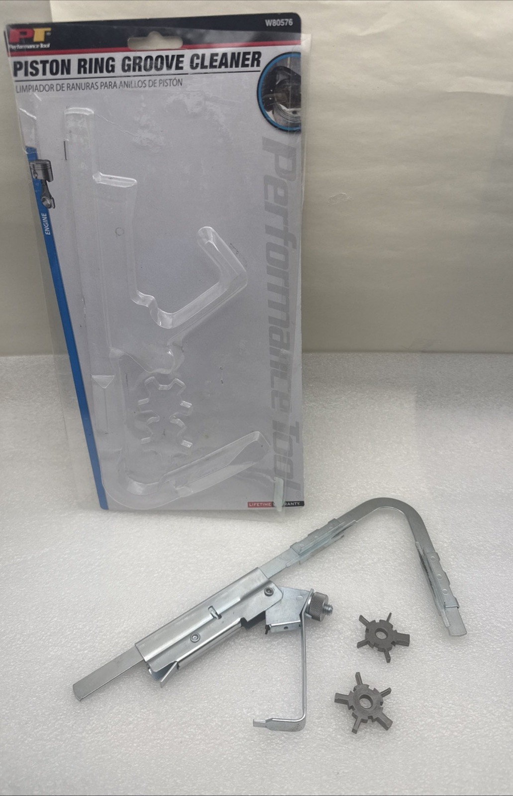 Performance Tool W80576 Piston Ring Carbon and Deposit Cleaning Tool *READ..
