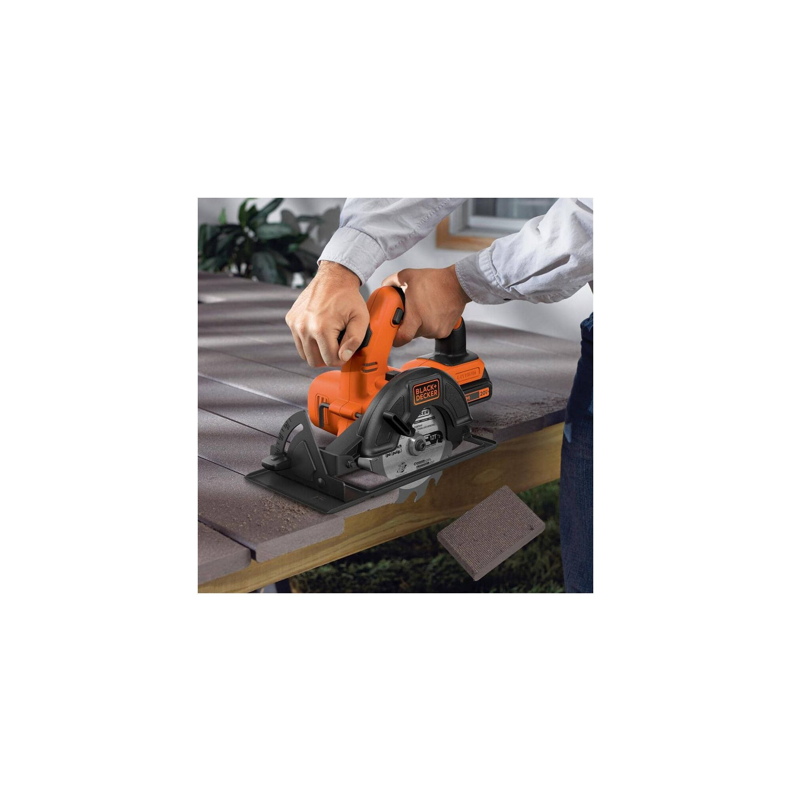 20V Max* Lithium Ion Drill/Driver + Circular Saw Combo Kit - BD2KITCDDCS