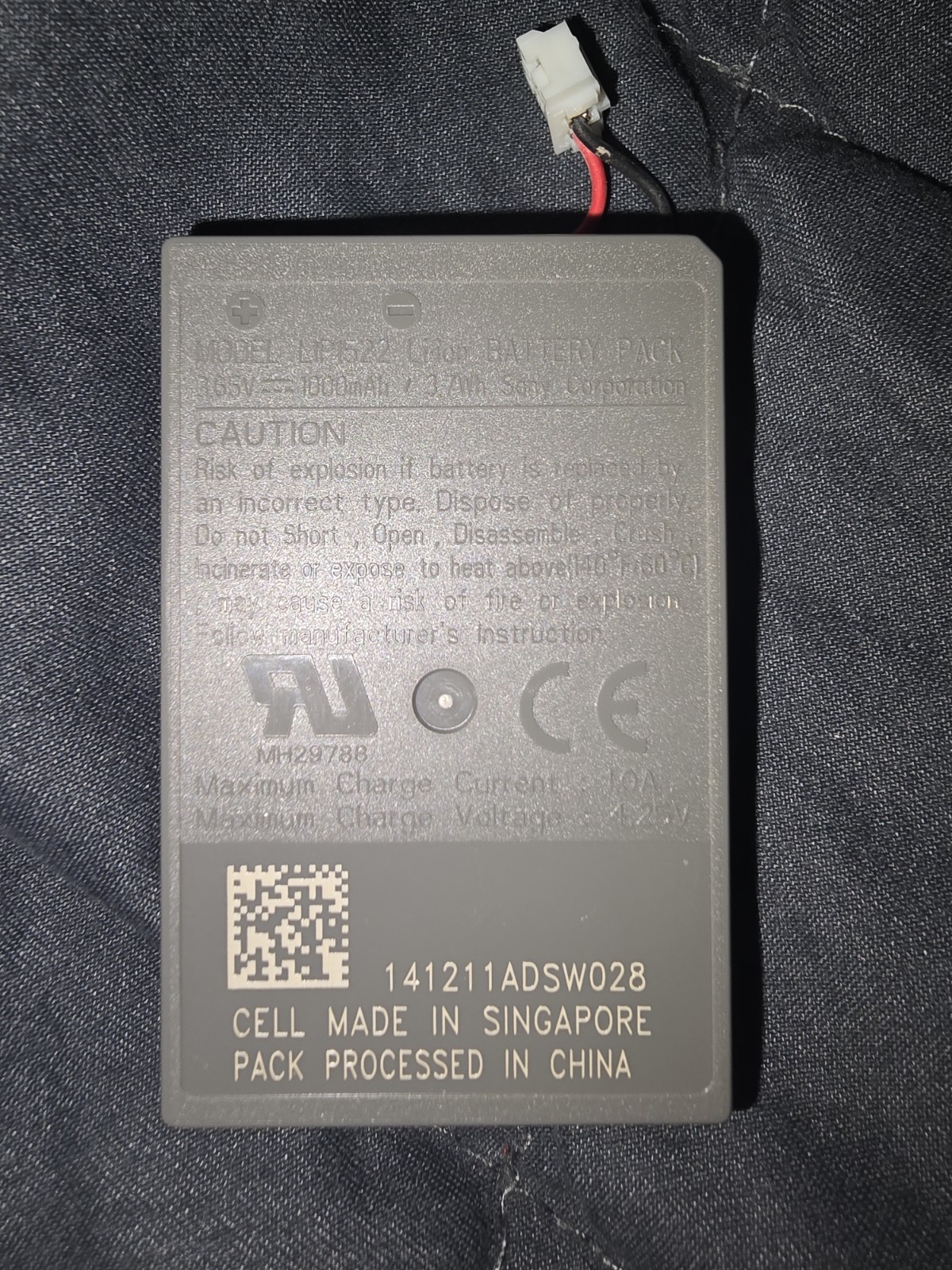PS4 DualShock 4 Battery Replacement, Rechargeable Controller Battery Pack