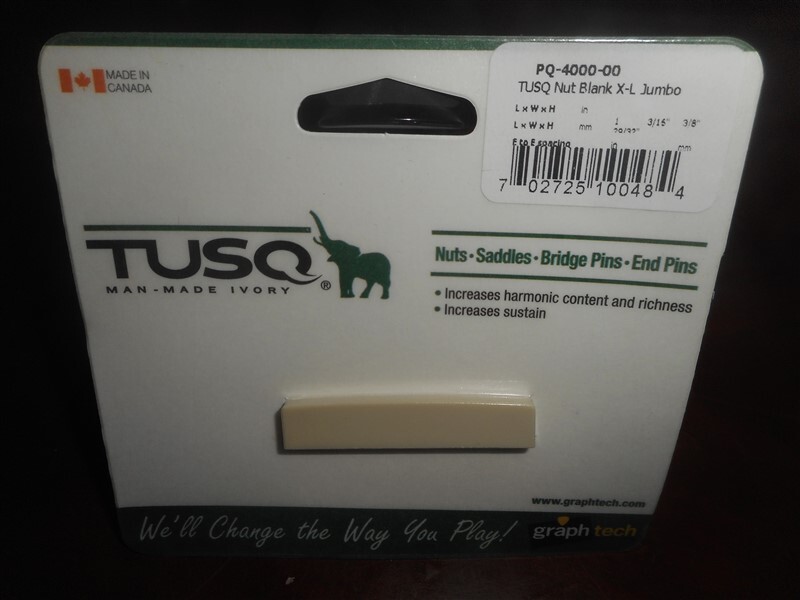 NEW Graph Tech X-L Jumbo Nut Blank, PQ-4000-00 - TUSQ