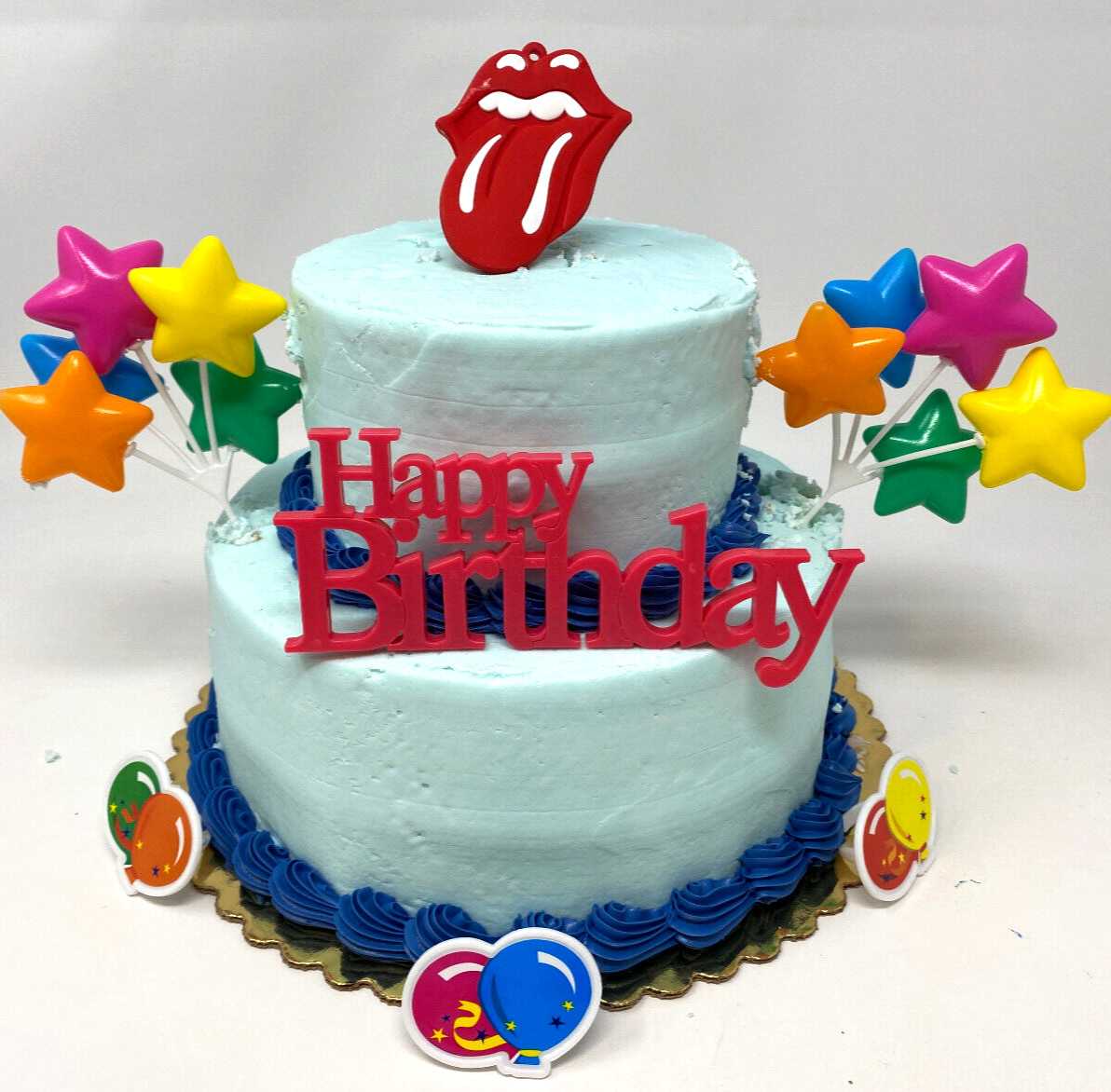 The Rolling Stones  Cake Topper BRAND NEW Ships Out Next Day or Sooner