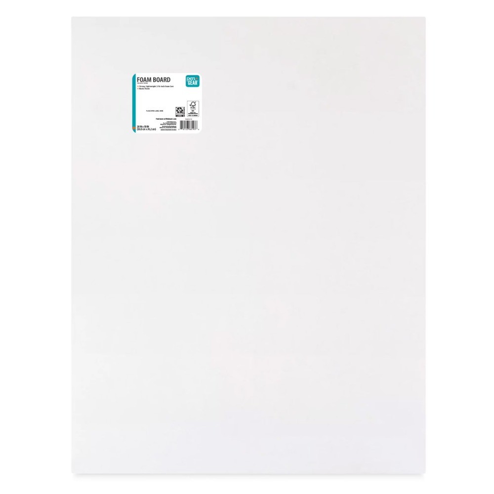 (5 pack) Pen+Gear White Foam Board, 20" x 30"