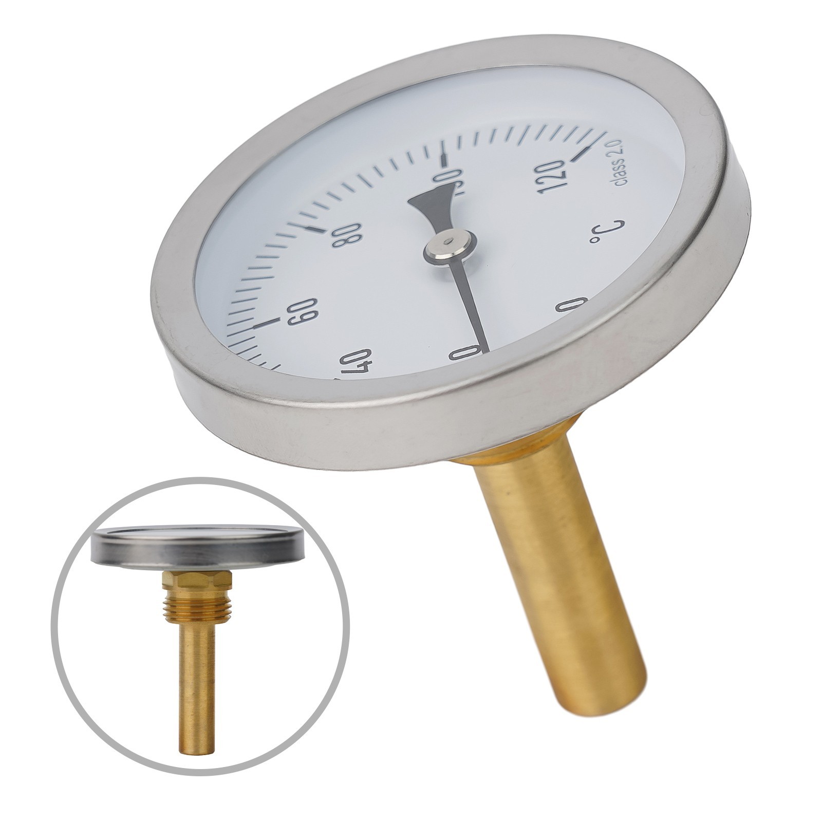 Bimetal Thermometer Thermometer Home Shop Buffer Boiler Control Temperature