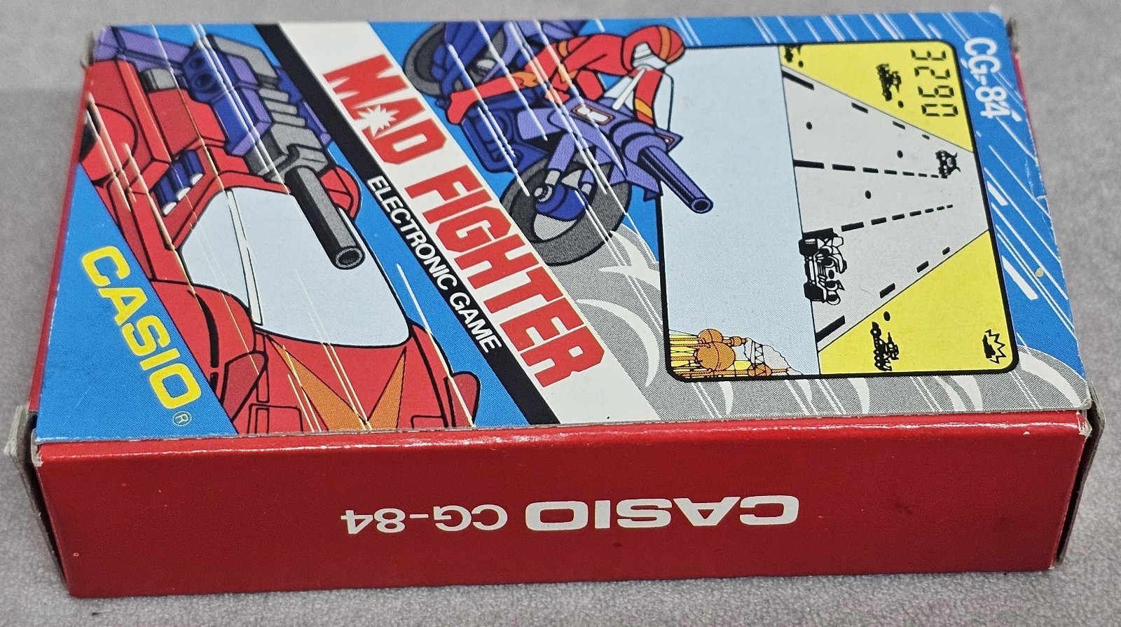 Casio Electronic Game Mad Fighter CG-84 Mint