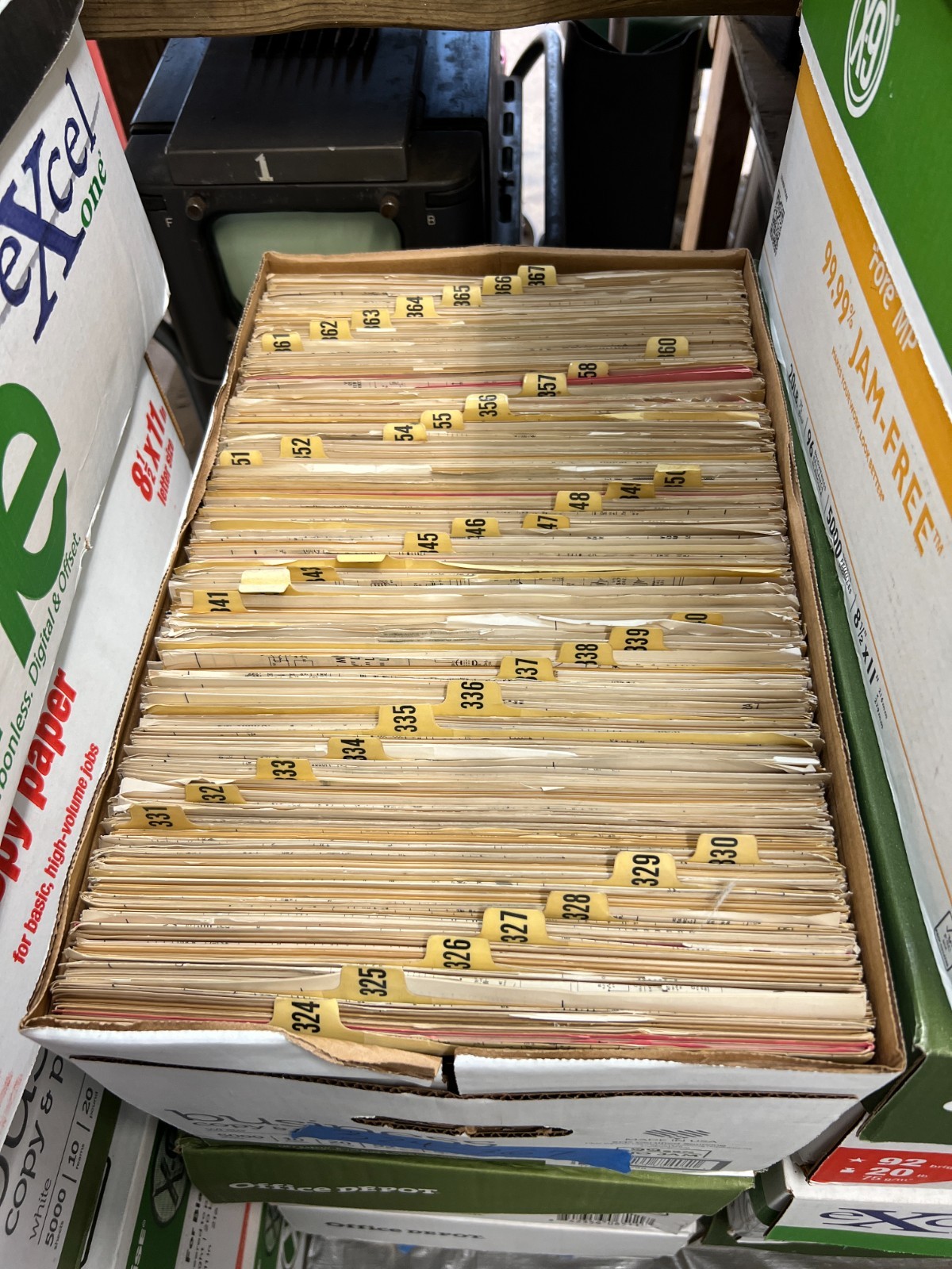 SAMS Photofact Folder Sets 324-367
