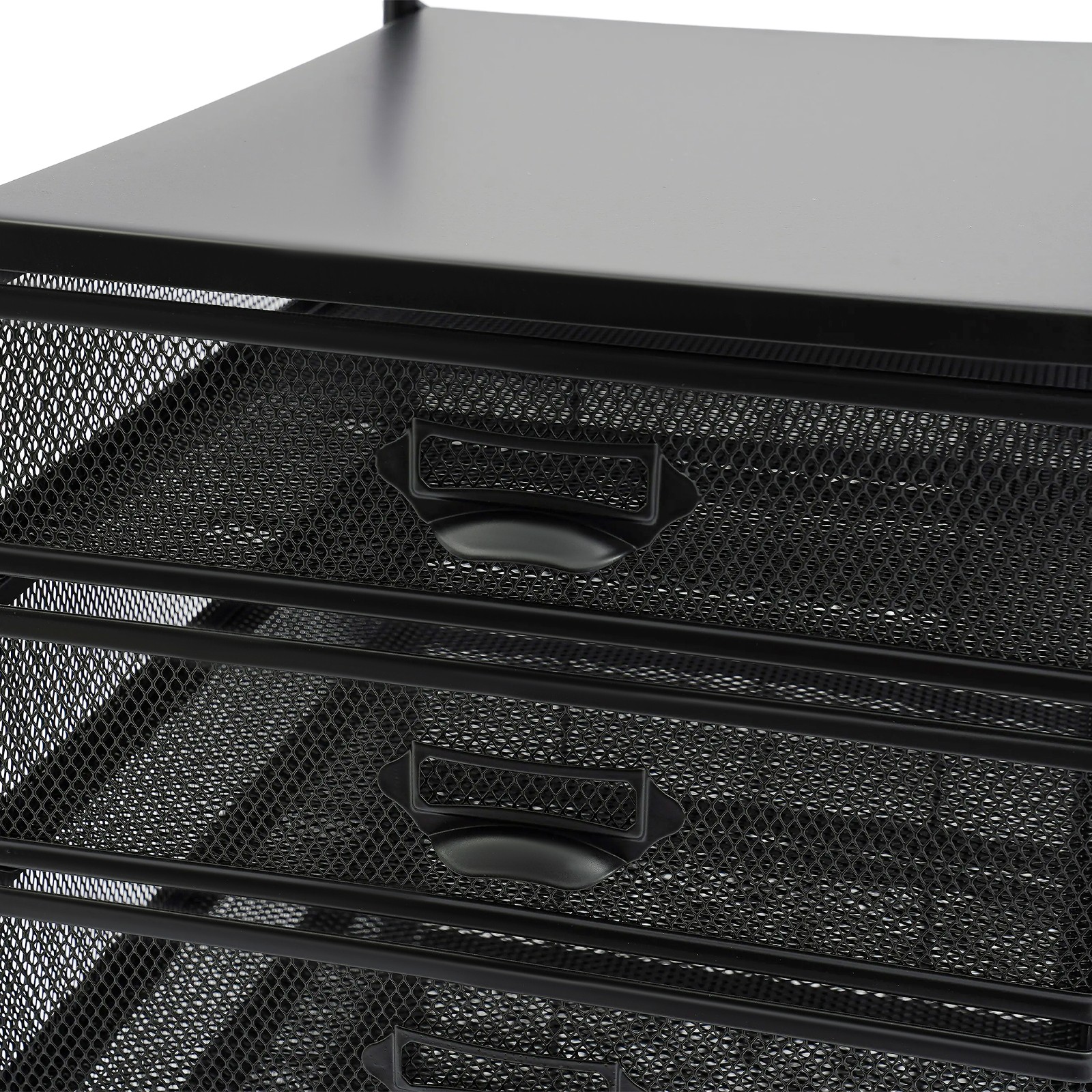 6-Tier File Organizer with Wheels, Modern Desktop Storage Solution 30×38×62cm