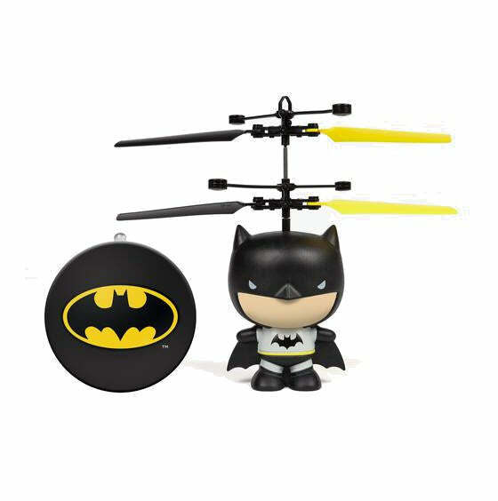 DC Batman Licensed 3.5 Inch Infrared Flying Figure UFO Big Head Heli