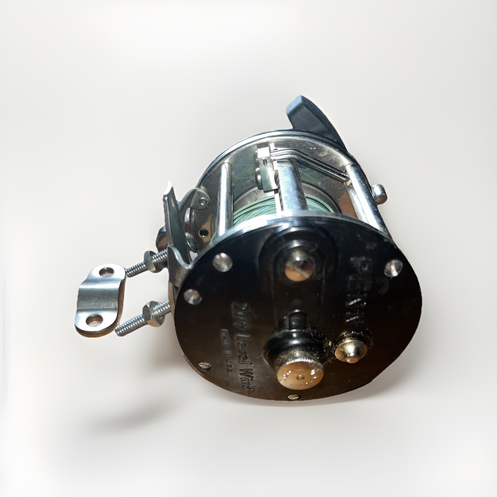 Vintage Penn Peer No. 209 Level Wind Fishing Reel Made In USA