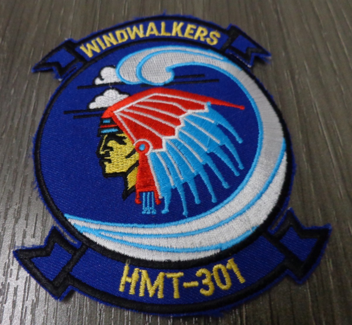 USMC Marine patch 148: Helicopter Training Squadron 301 (HMT-301)  COLOR NEW