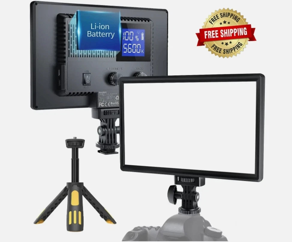 Luz led para fotografia video camara 116 LED potente de cámaras DSLR NUEVO