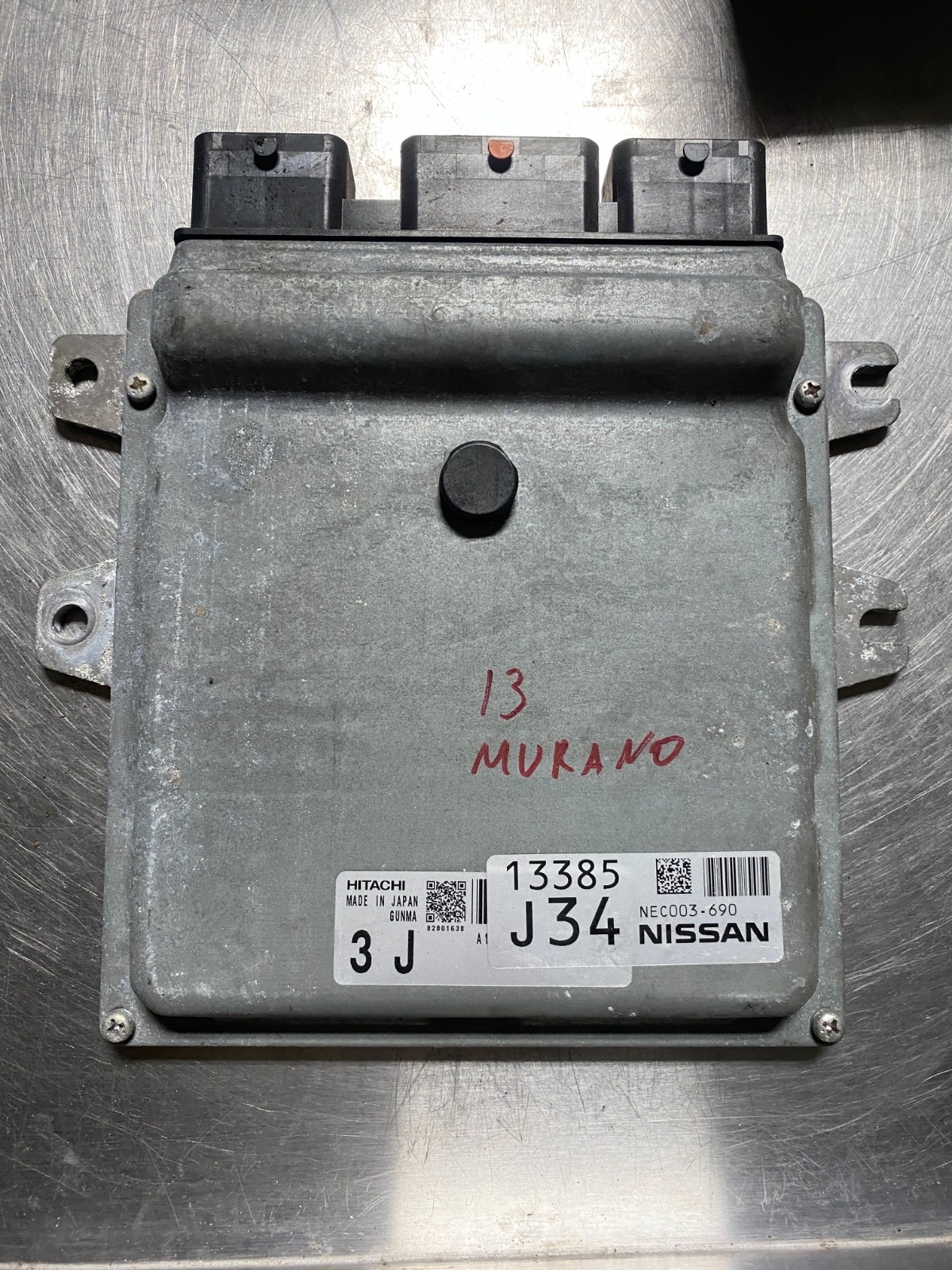 13 USED OEM NISSAN MURANO NEC003-690 (3J) ENGINE COMPUTER