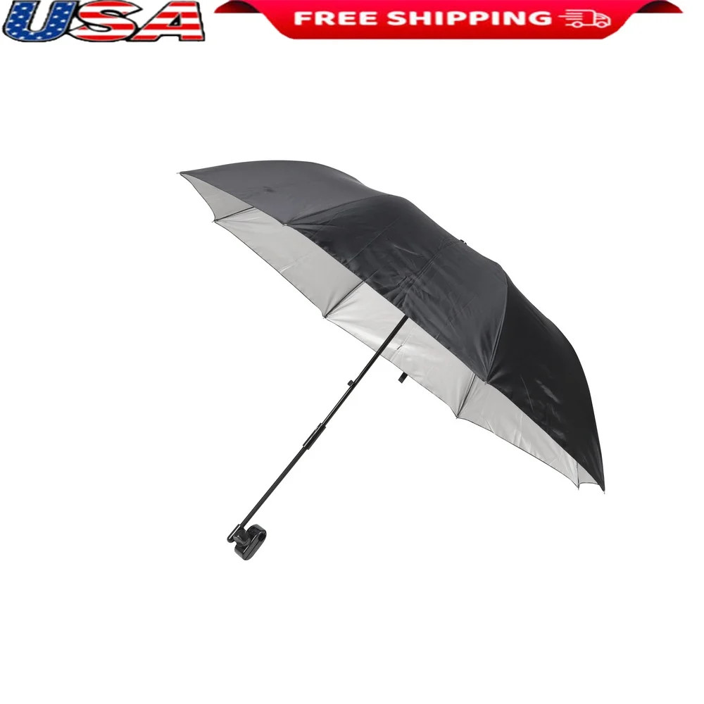 Clamp On Chair Umbrella Flexible Shade Adult Use Portable Outdoor Umbrella UPF 5
