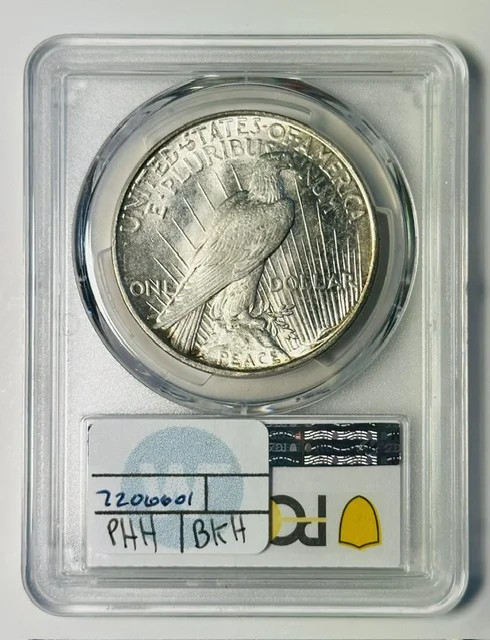 1922 D Peace Dollar PCGS MS-63