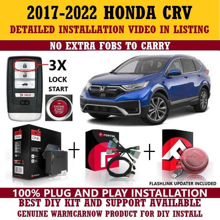 PLUG & PLAY REMOTE START 2017 HONDA CRV PUSH TO START