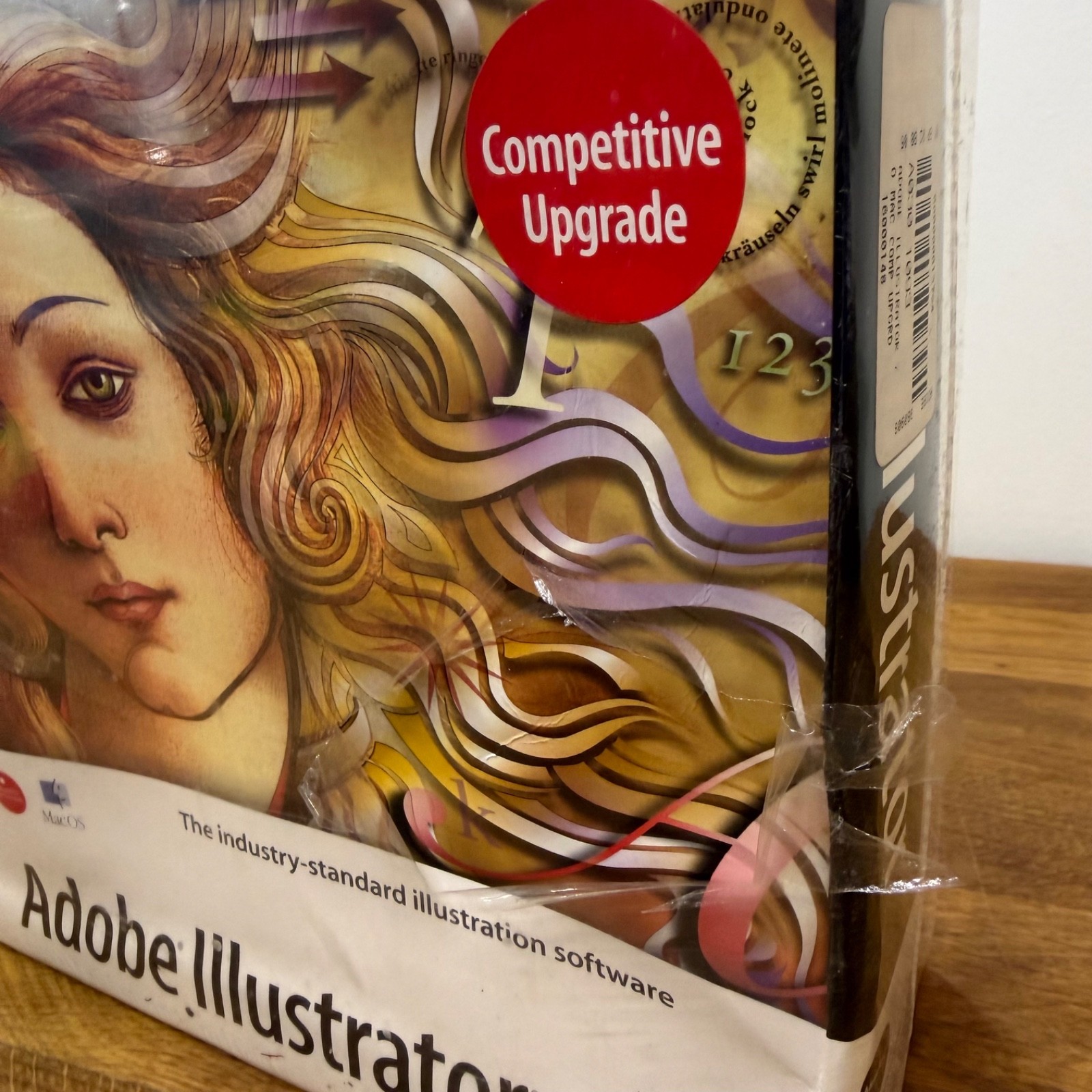 Adobe Illustrator 7.0 (Mac OS) Vintage SEALED Box Damage
