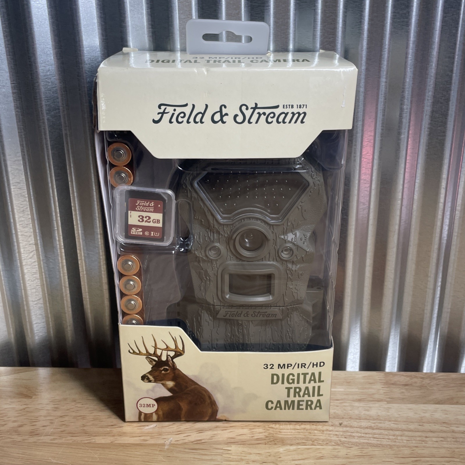 Field & Stream 32 MP IR ZD Digital Trail Cam Combo Pack NIB