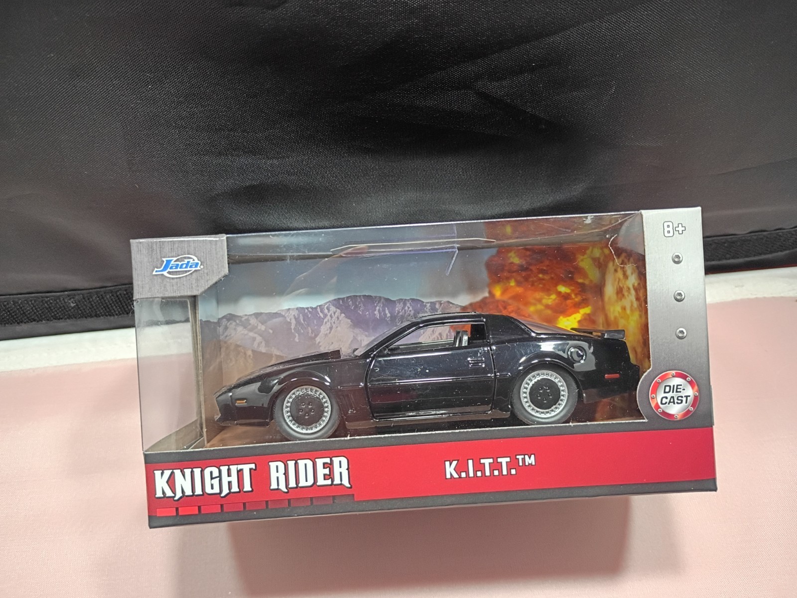 Knight Rider K.I.T.T. Diecast 1:32 Scale Diecast Jada Toys Black Must See Rare