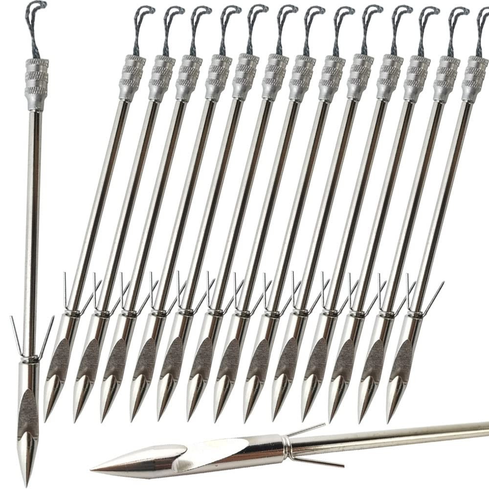 Slingshot Fishing Arrows Darts Bowfishing Stainless Steel Archery Shooting Darts