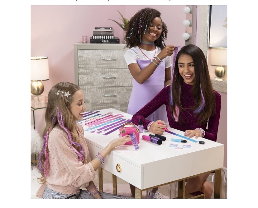 Cool Maker, Hollywood Hair Extension Maker with 6 Bonus Extensions.