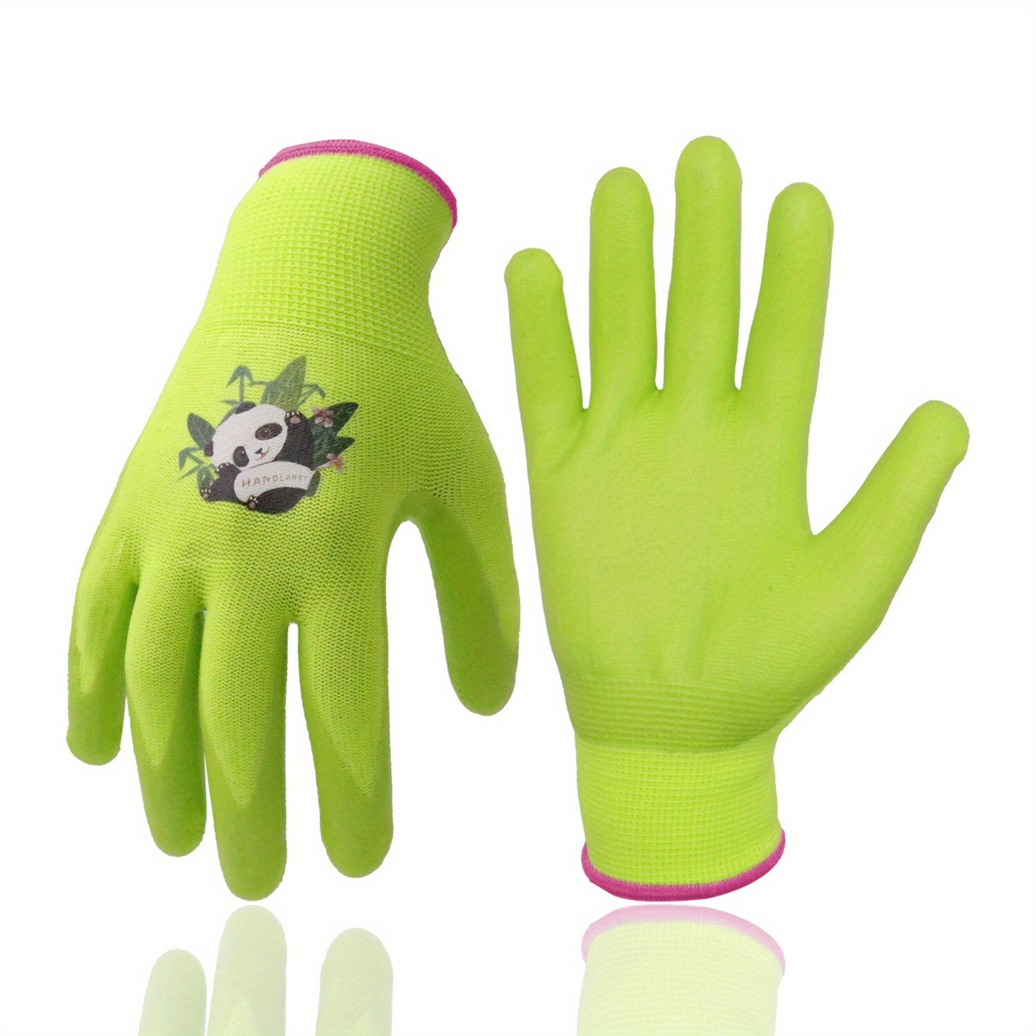 HANDLANDY 3 Pairs Kids Garden Gloves,Kids Gloves for Girls Boys