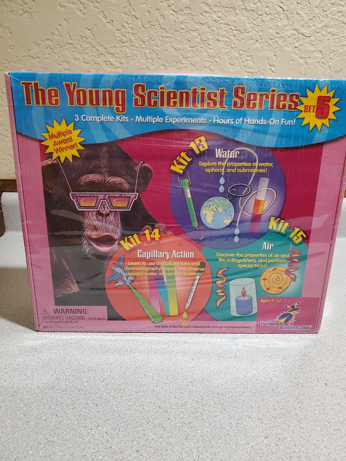 The Young Scientist Series Set 5 Water Capillary Air Ages 5-12 New In Box Sealed