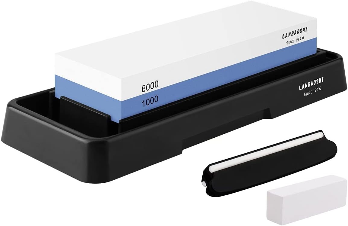 Sharp Pebble Premium Whetstone Knife Sharpening Stone 2 Side Grit