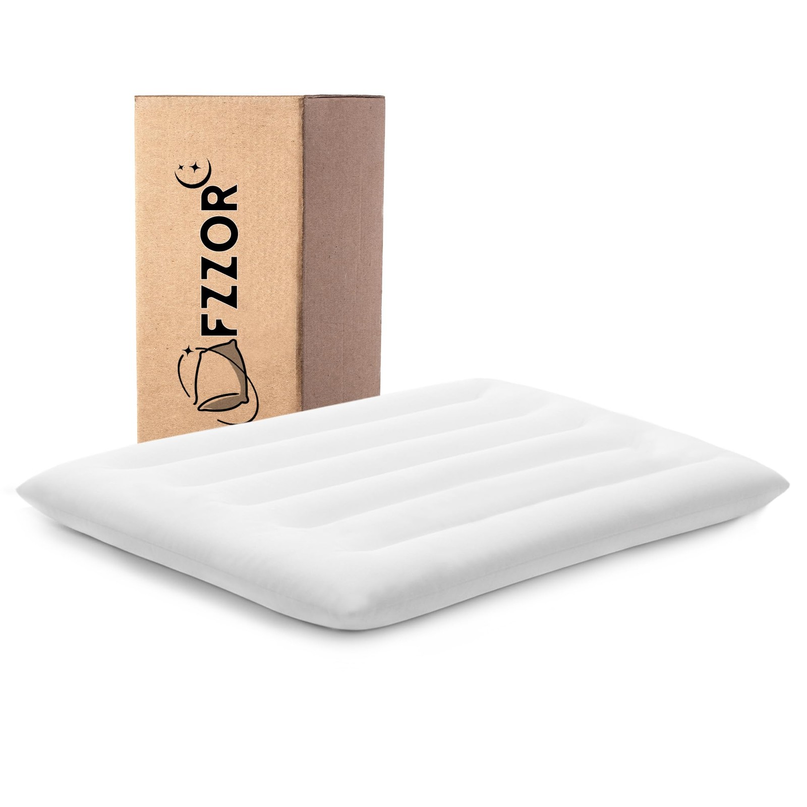 FZZOR Ultra Thin Flat Pillows Standard Size Set (pack of 1), White