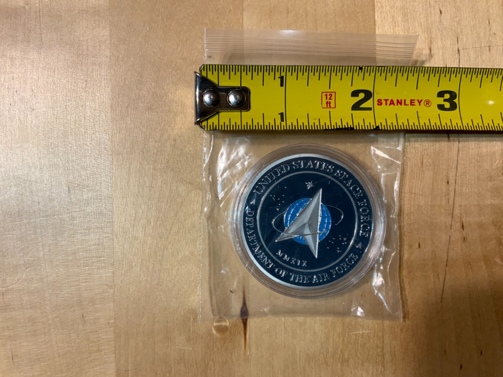 Space Force Challenge Coin