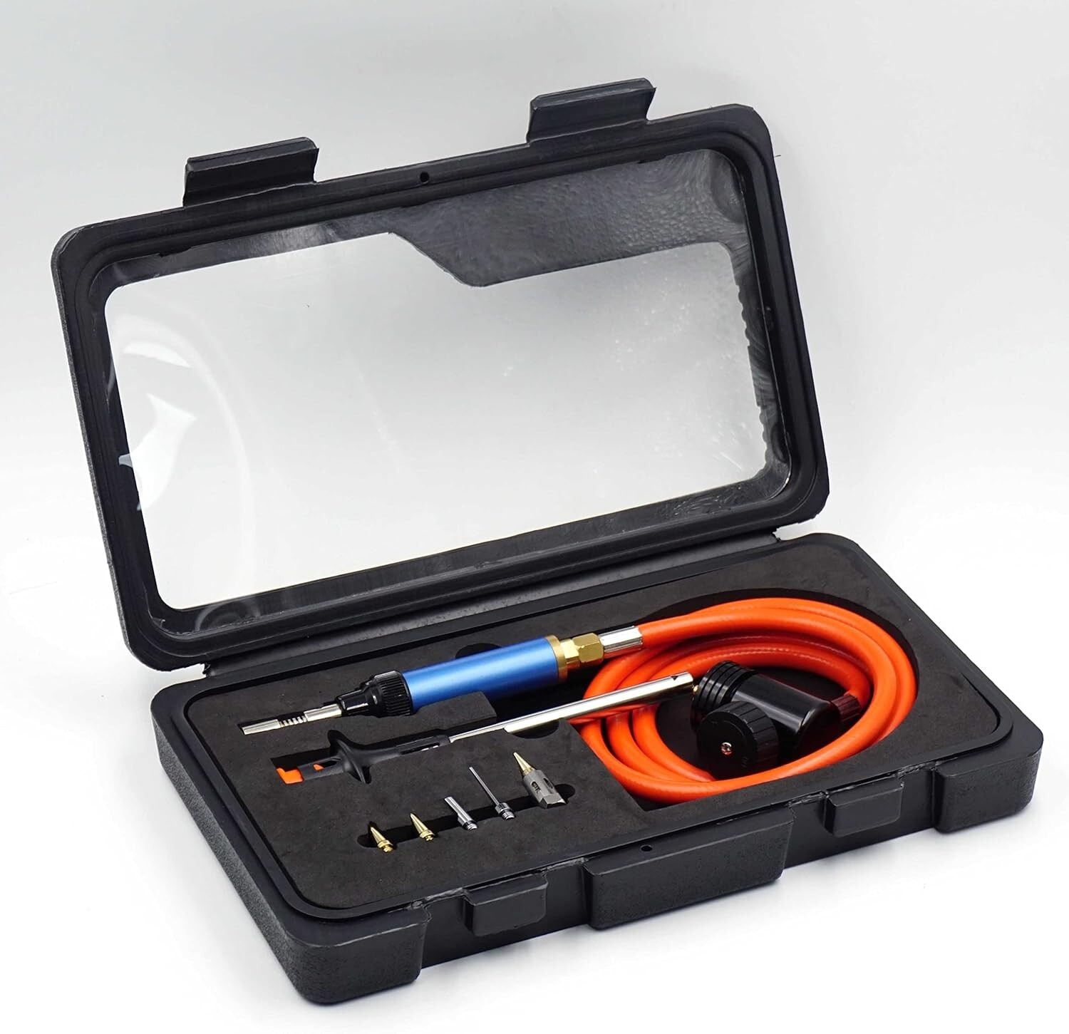Multi-Function Propane Torch Kit with 3' Hose - Free Flint Lighter Included=