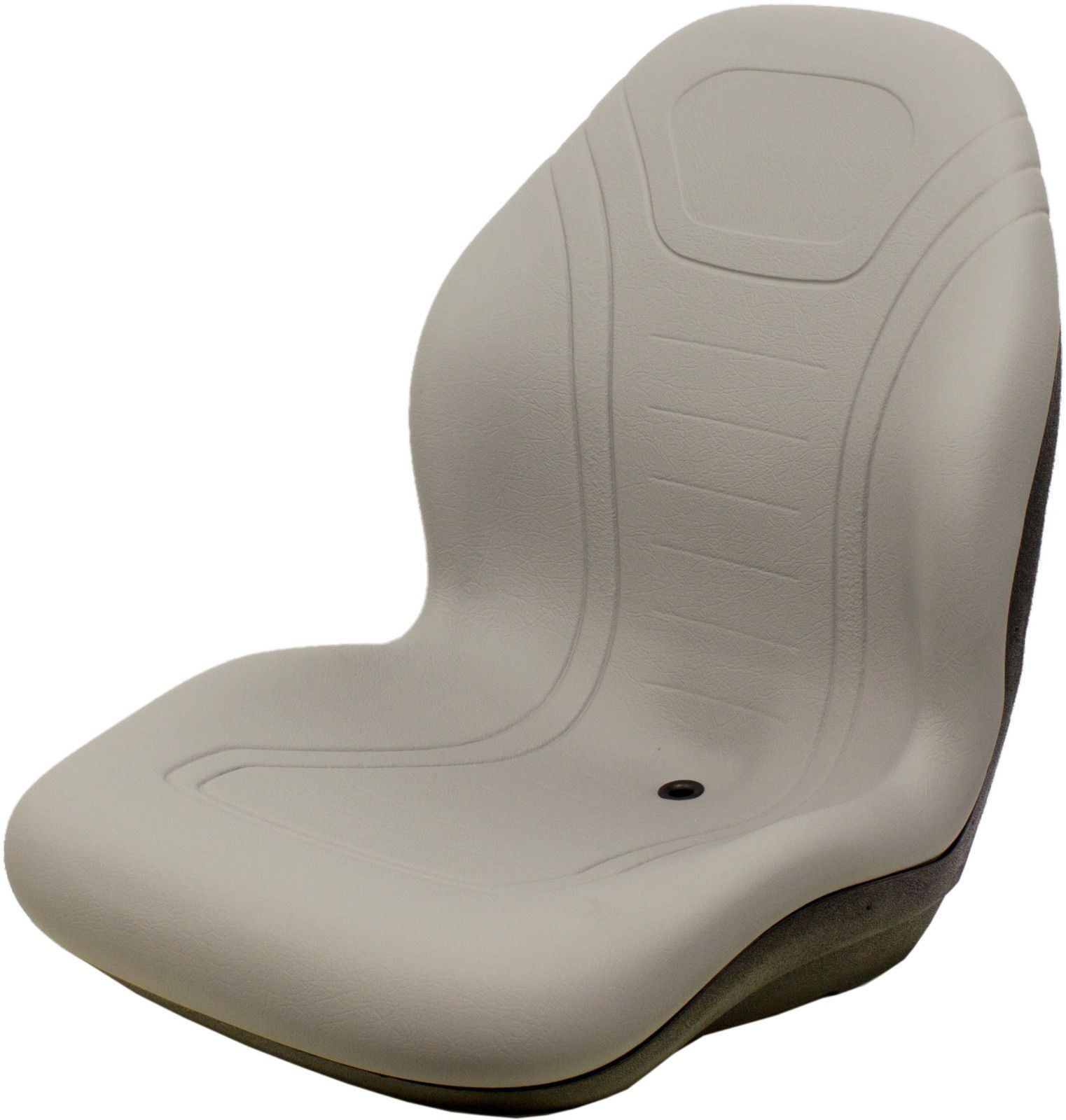 Toro Gray Vinyl Seat Replaces 104-4620, 49-8130, 75010, 100-3187, 104-7620, More