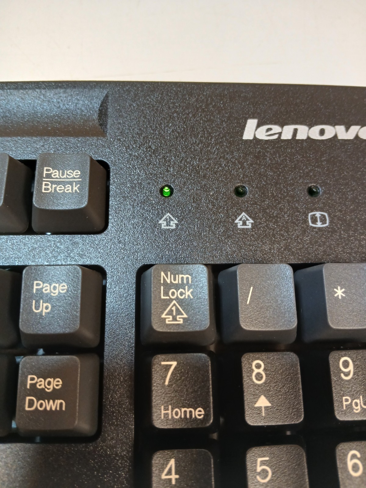 Lenovo Sk-8825 USB Keyboard - Black