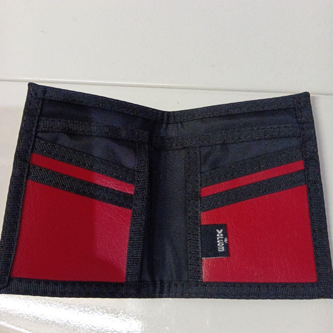 296 Volcom Red Bifold Wallet