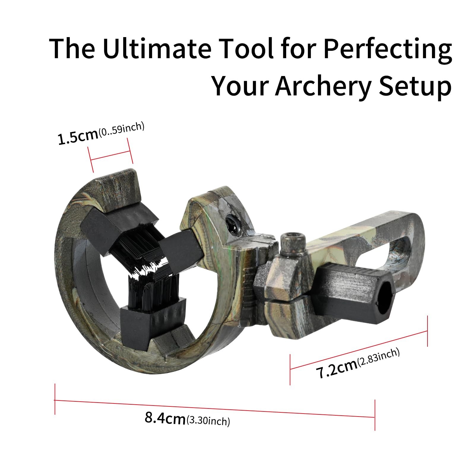 Archery Arrow Rest Capture Whisker Brush Biscuit Arrow Rest for Compound Bow/...