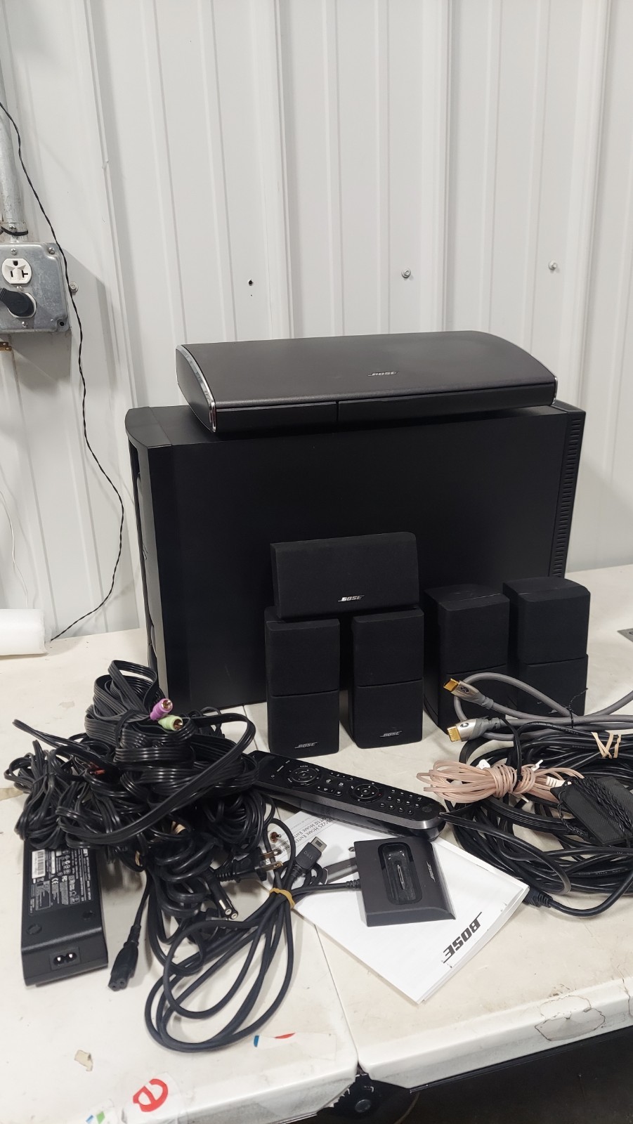 Bose Lifestyle 525 II 5.1 ch Surround Sound Home Entertainment System Full Set