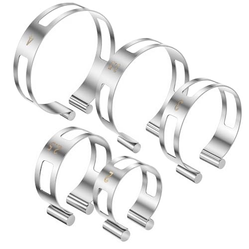 5pcs Exhaust Pipe Tacking Band 2'' 2.5'' 3'' 3.5'' 4'' Stainless Steel